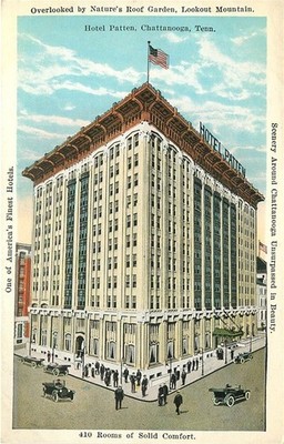 TN, Chattanooga, Tennessee, Hotel Patten, Edward H. Mitchelc No. 18453 ...
