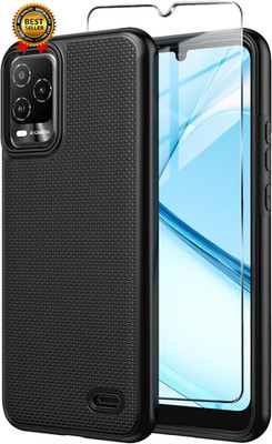 For BLU View 5 Pro Phone Case with Tempered Glass Screen Protector Dual Layer...