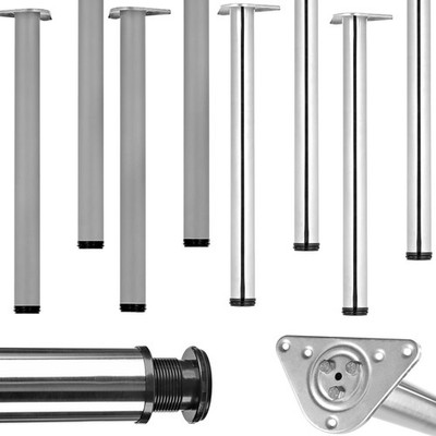 Möbelfuß Edelstahl Tischbeine Tischfüße Set Hairpin Design Tischkufen Tisch