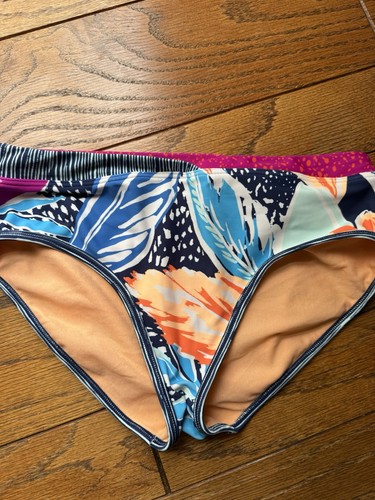 Athleta Girls Paradise Splash Tankini Size 14 EUC Swimsuit Top Bottoms Flowers - Picture 5 of 7