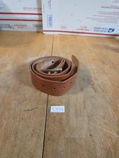 McGuire-Nicholas 416X Work Belt - Saddle Leather Basketweave Tool Belt - 29-43”