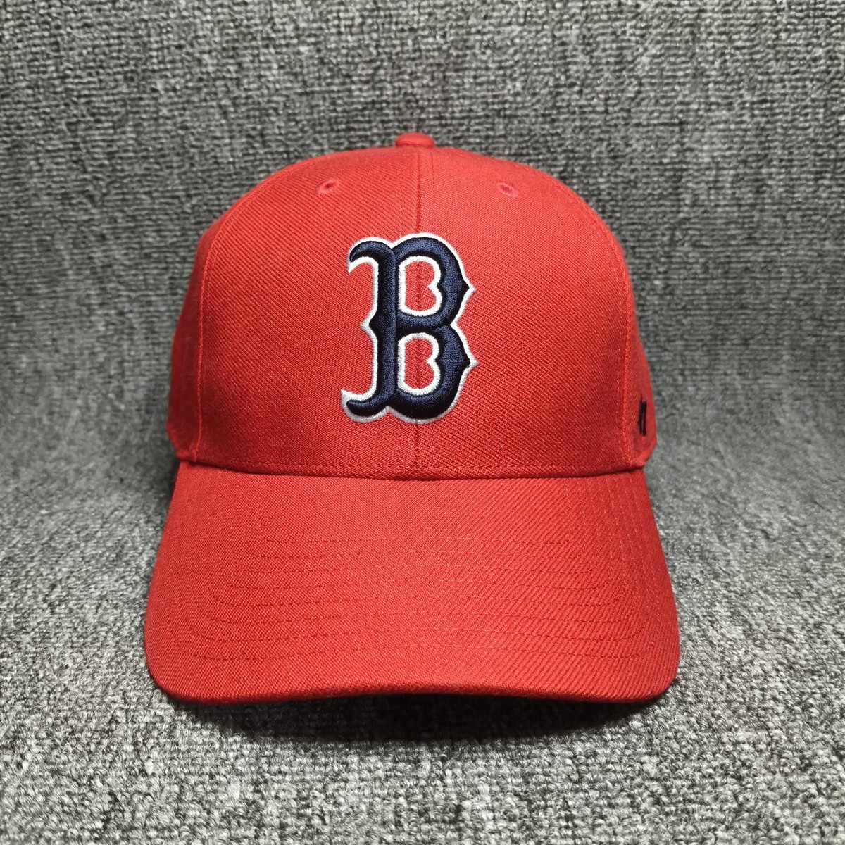 '47 Brand Boston Red Sox MLB Red Strapback Cap Curved Brim Hat