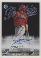2017 Bowman 61/75 Jorge Alfaro #ROYFA-JA Auto 4al