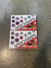 2017 Hasbro COMMEMORATIVE EDITION SPIROGRAPH Lot 2 Ages 8 Kenner Toy Patterns
