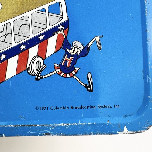 Vintage 1971 The Harlem Globetrotters Metal Lunch Box & Thermos - Picture 10 of 15