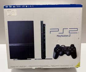 Sony PlayStation 2 [PS2] Slim Console SCPH-70012 w/Box! *Tested & Working/Read*