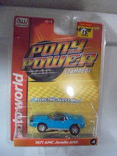 Auto World Pony Power Stampede 1971 AMC Javelin AMX NIB