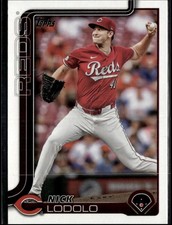 2025 Topps Baseball Nick Lodolo #21 Cincinnati Reds