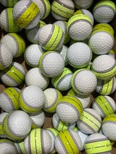 TaylorMade Tour Response Stripe Lime AAAA Near Mint 12 Used Golf Balls 4A