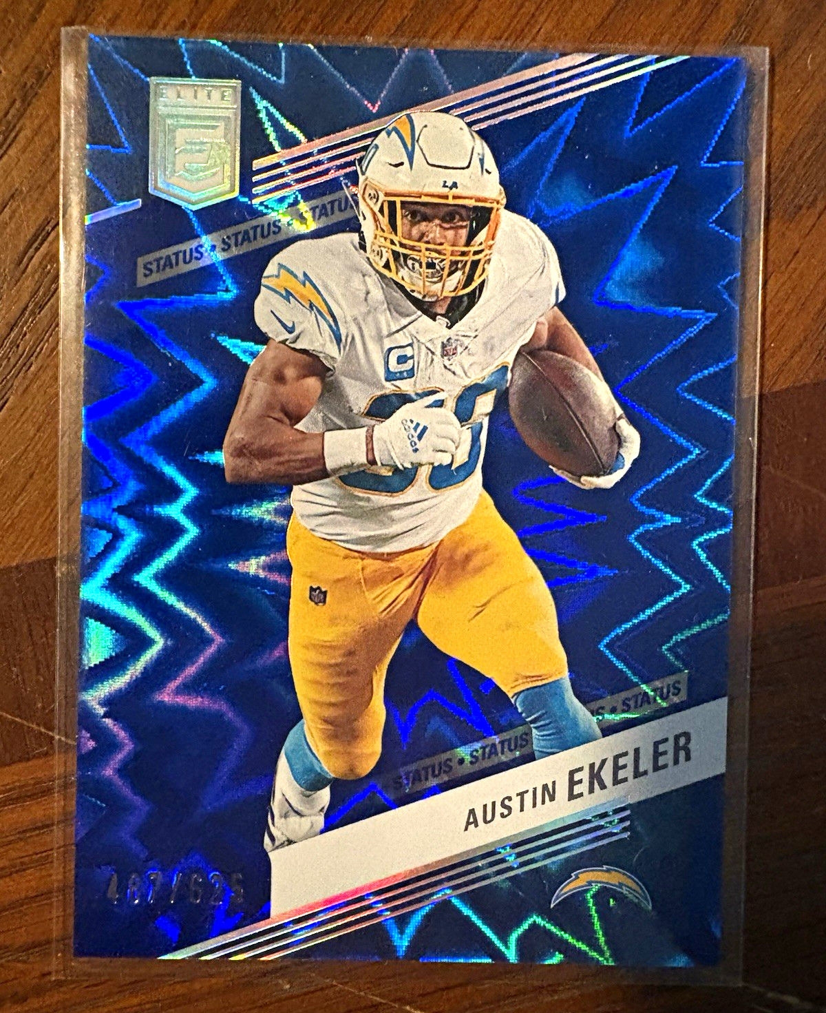 Panini 2023 Donruss Elite Status Austin Ekeler Chargers #8 Black /25
