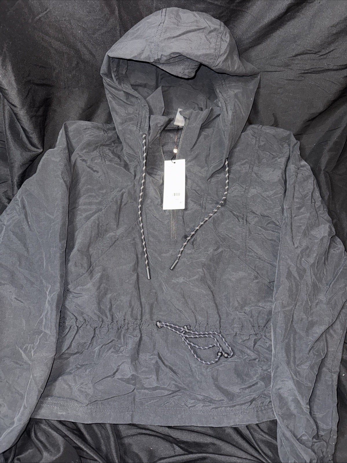 CALIA by Carrie Underwood Women’s Small Black Hooded Windbreaker NWT (MSRP $118)