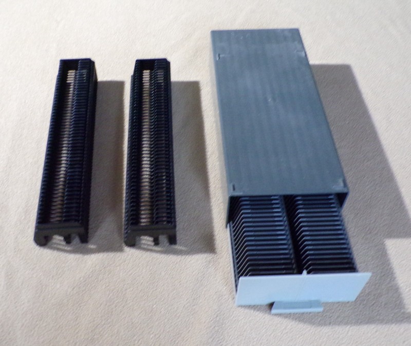 Slide projector trays for Agfa, Rollei and Leica projectors
