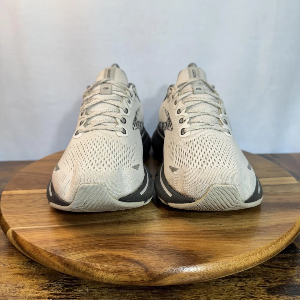 Brooks Ghost 15 Shoes Womens Size 8 Gray Black Running Sneakers Cushion - Image 2 of 4