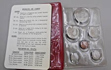 1968 6 Piece Uncirculated Singapore Coin Set
