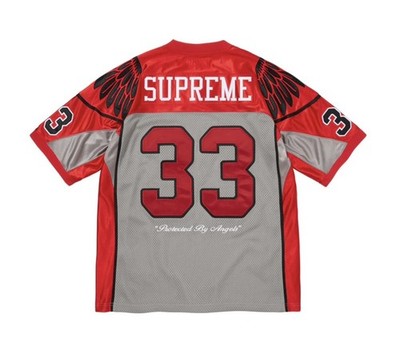 Supreme Wings Football Jersey | Red/Gret White SS26 | Size medium | New