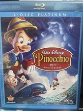 Pinocchio DVD, 2009, 2-Disc Set, 70th Anniversary Platinum Edition WORLD SHIP