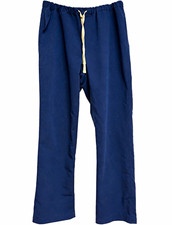FIGS Technical Collection Navy Blue Scrub Pants Size Medium Drawstring FM4500
