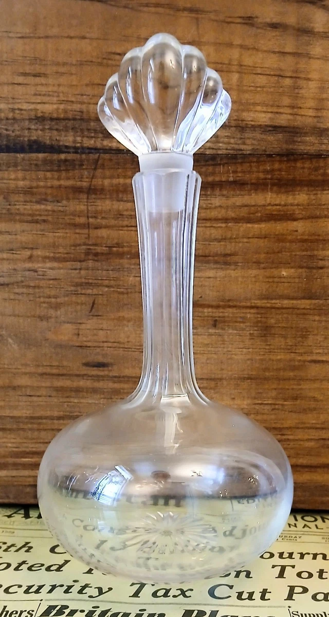 Collectible Decanters Original 1850-1899 Time Period Manufactured