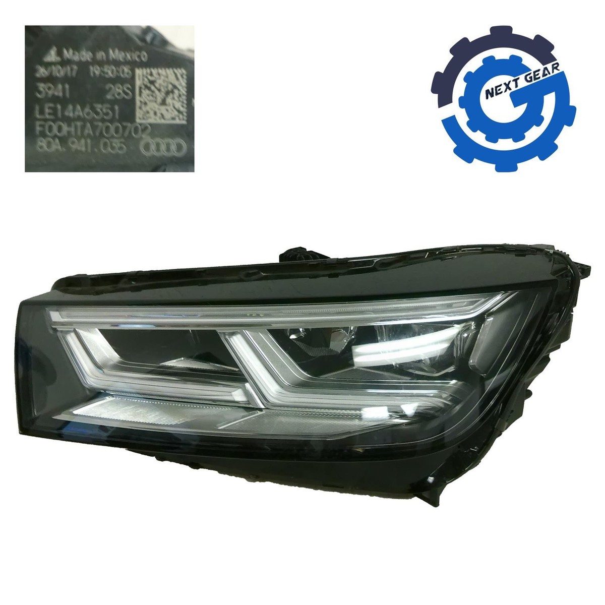OEM Audi Left LED Headlight Assembly for 2018-2020 Audi Q5 SQ5 80A