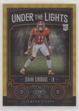 2020 Panini Legacy Under the Lights Gold 22/25 Isaiah Simmons #UL-IS 4rn