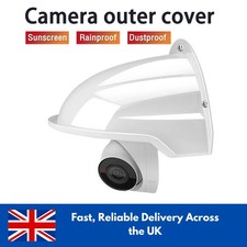 1pc Outdoor CCTV Security Camera Rain Cover Protector Sun Shade for Home DomeCam