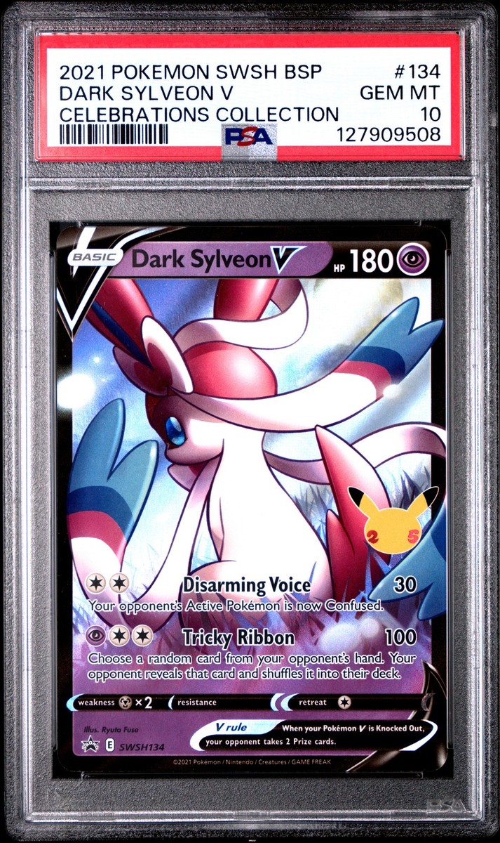 2021 POKEMON SWSH BLACK STAR PROMO CELEBRATIONS COLLECTION DARK