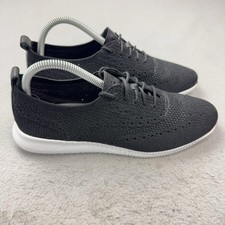 Cole Haan 2.ZEROGRAND Shoes Womens Size 8 Black Knit Walking Sneakers W11511