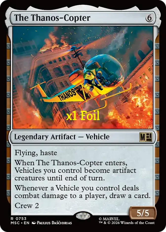 The Thanos-Copter 753 Commander: Marvel Super Heroes for sale | eBay
