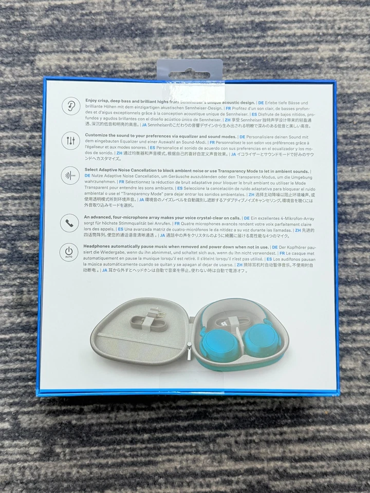 Sennheiser Momentum 4 Wireless ANC Headphones Bluetooth akku  60 stunde - Bild 2 von 2