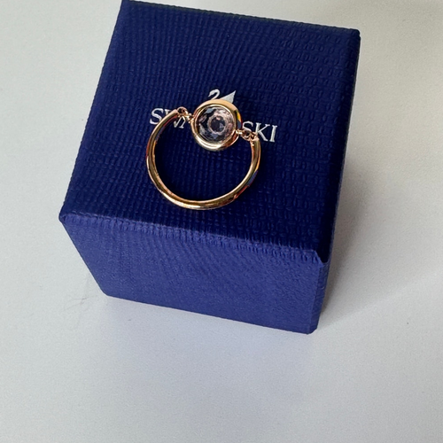 Swarovski Tahlia Ring rosa, rosevergoldet Gr. 8/58 Beschädigung. - Bild 3 von 6