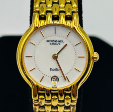 Raymond Weil Watch Fidelio 18k Gold Plated 24mm Quartz 4702