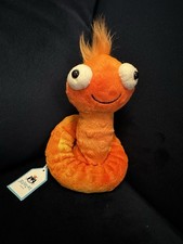 Jellycat Winston Worm Brand New With Tags Rare Retired Genuine