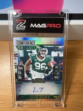 Leonard Taylor III Panini Contenders Rookie Conference Ticket Auto /75 #156