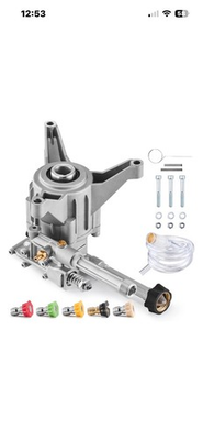 #ad Pressure Washer Pump 7 8quot; Shaft Vertical 3100 PSI 2.5GPM with 5 Nozzles $52.79