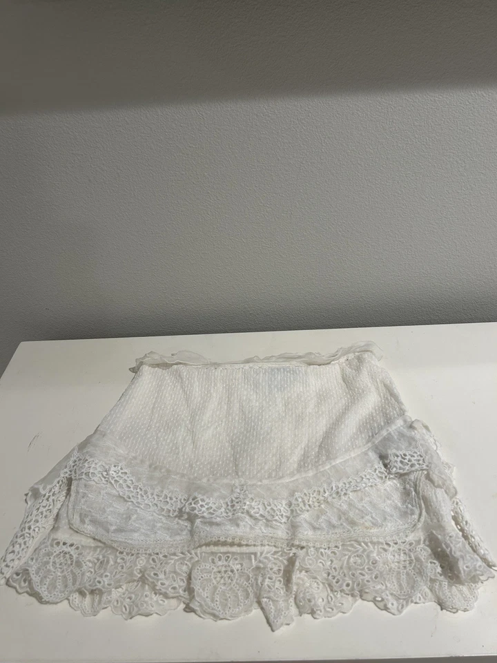 Isabel Marant White Skirt Sz 36 - Image 2 of 4