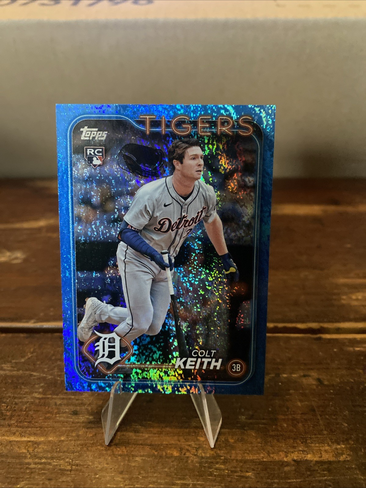 2024 Topps Update Series - Colt Keith #US73 Blue Holo Foilboard /999 (RC)