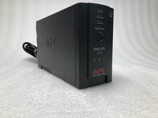 APC Back-UPS 500 BK500BLK Uninterruptable Power Supply Tested No Battery