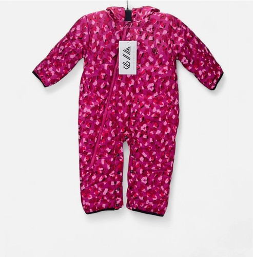 Dare 2B Rodel Schneeanzug, Kinder Schneeanzug Größe 6-12 Monate alt, rosa, neu