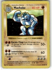 Machoke [Shadowless] #34 Prices | Pokemon Base Set | Pokemon Cards