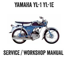 1965 onwards Yamaha YL1 YL-1 YL1E YL-1E Repair Workshop Service Manual PDF File