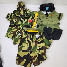 3 Build a Bear Military Camo Army Special Forces Fatigues Uniform Teddy Clothes