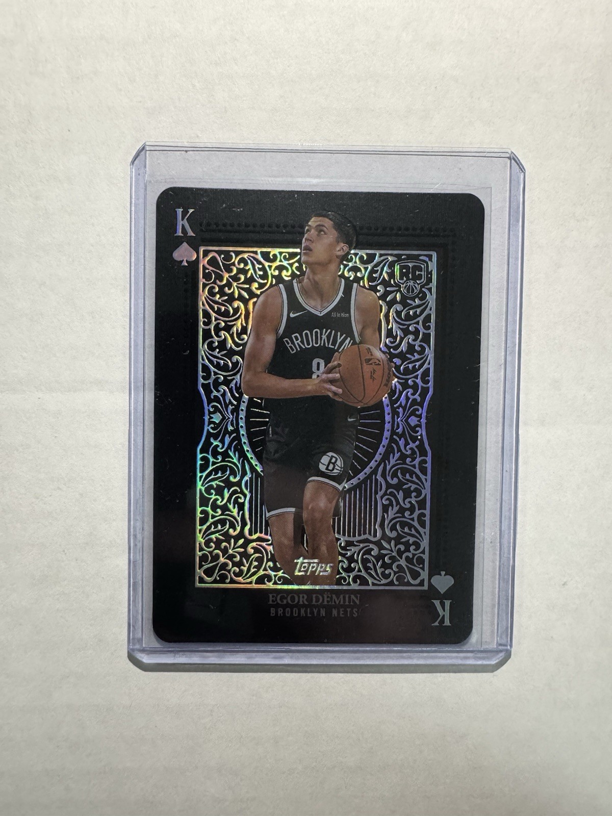 2025-26 Topps Basketball CASE HIT ALL KINGS Egor Demin Rookie Card #AK-23 SSP