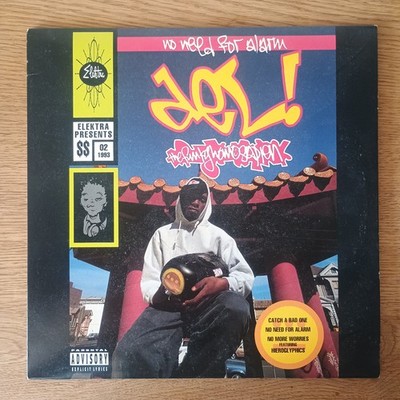 Del! The Funky Homosapien    No Need For Alarm 2xLP US-1993 1st PRESS VG+/VG+