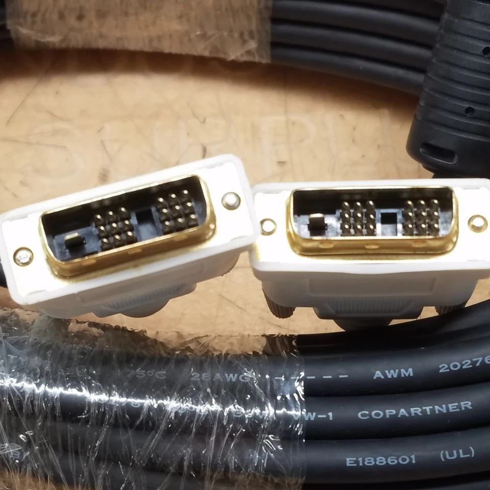 Tripp Lite P561-050 DVI Single Link TDMS Cable, 50', DVI-D M/M - NEW - Image 3 of 4