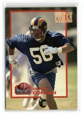 1993 Pro Set Power Power Moves Shane Conlan #PM13 Los Angeles Rams