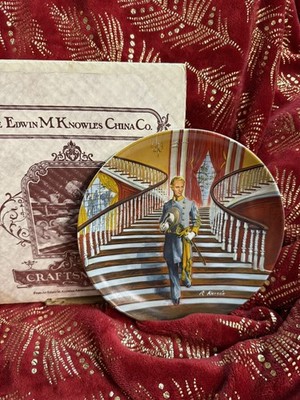 Knowles Gone With The Wind  Ashley  Plate. #851D. Retired 1994.