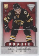2013-14 Panini Titanium Rookie Retail Red 61/99 Carl Soderberg #177 0nr3