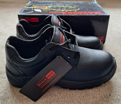 Blackrock Sicherheitsschuhe Stahlkappe Arbeitsstiefel SB P FO E - Größe 8 - Neu