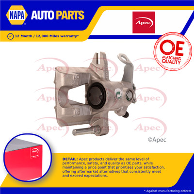 Brake Caliper fits VAUXHALL ZAFIRA A 2.0D Rear Left 99 to 05 542300 542308 Apec