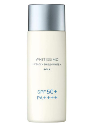 POLA WHITISSIMO UV BLOCK SHIELD sunscreen protection WHITE Plus SPF50 50ml Japan